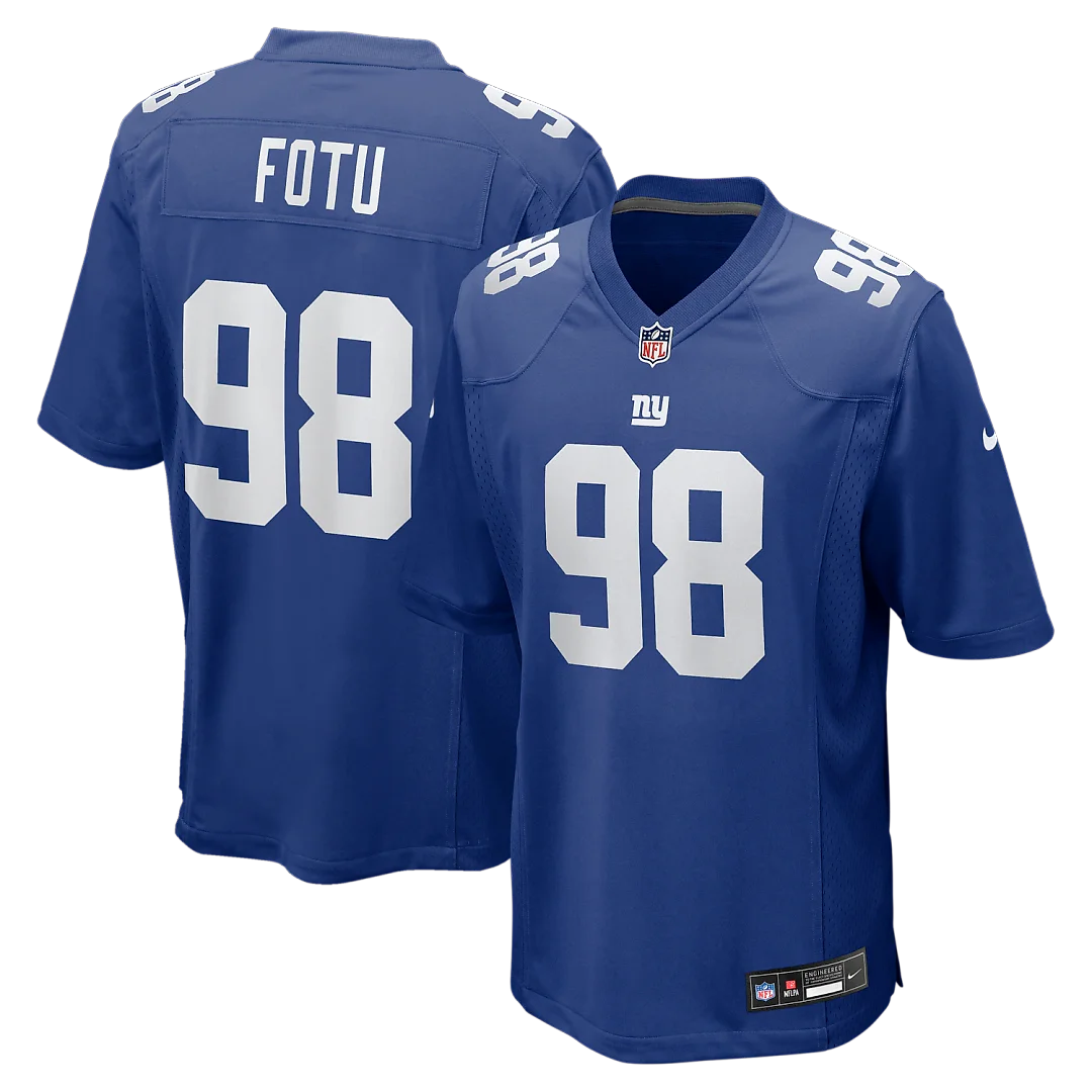 Zennovawear Leki Fotu New York Giants Team Game Jersey - Royal