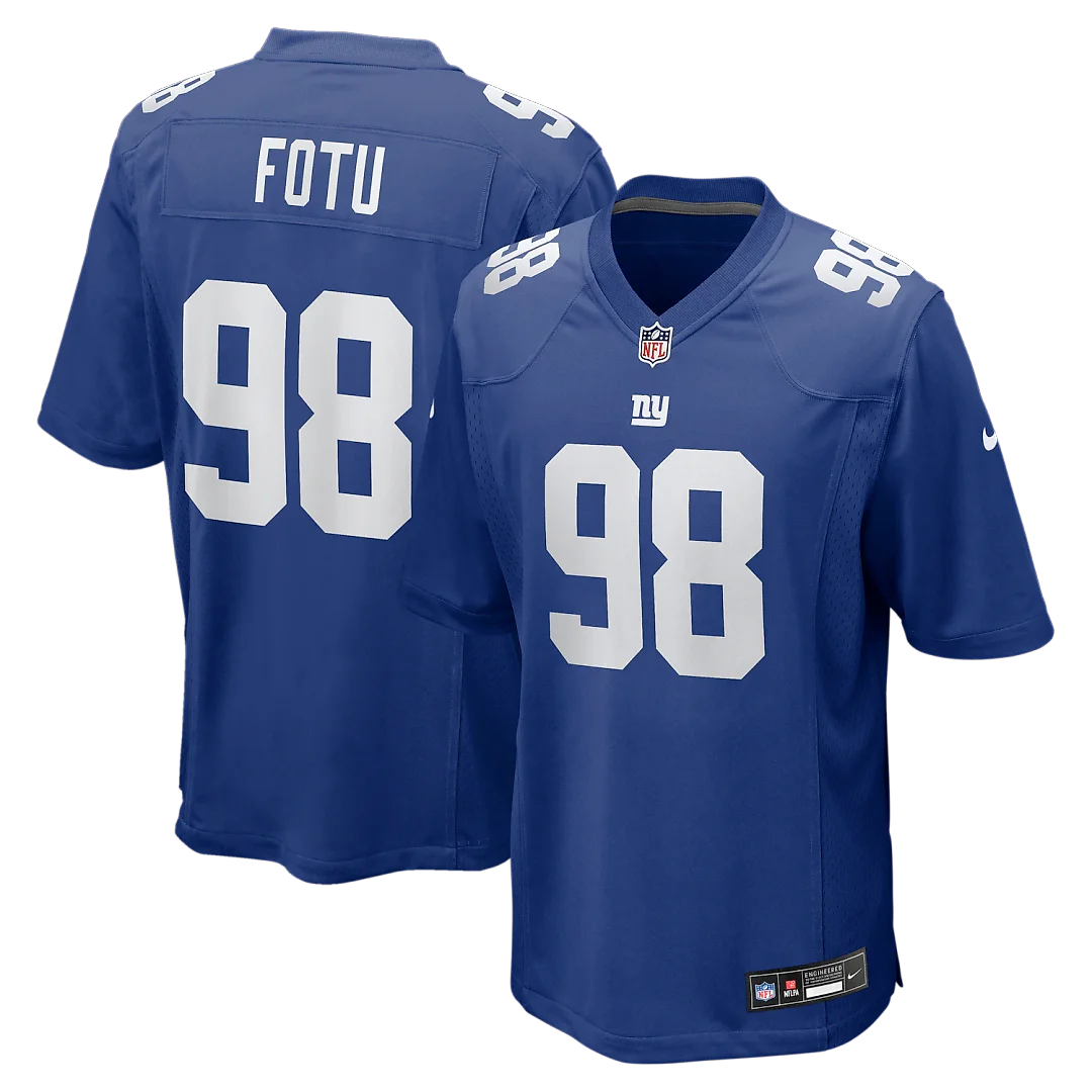 Zennovawear Leki Fotu New York Giants Team Game Jersey - Royal
