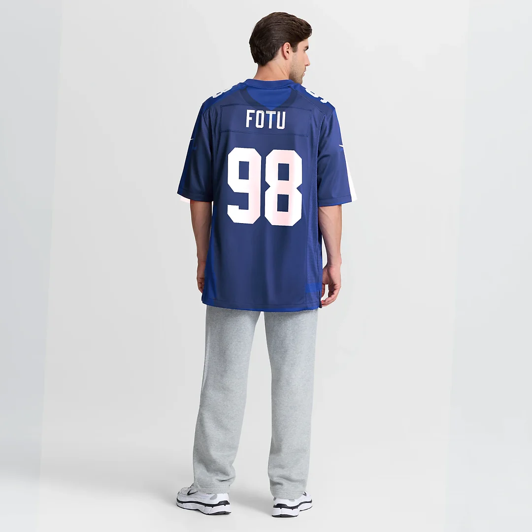 Zennovawear Leki Fotu New York Giants Team Game Jersey - Royal