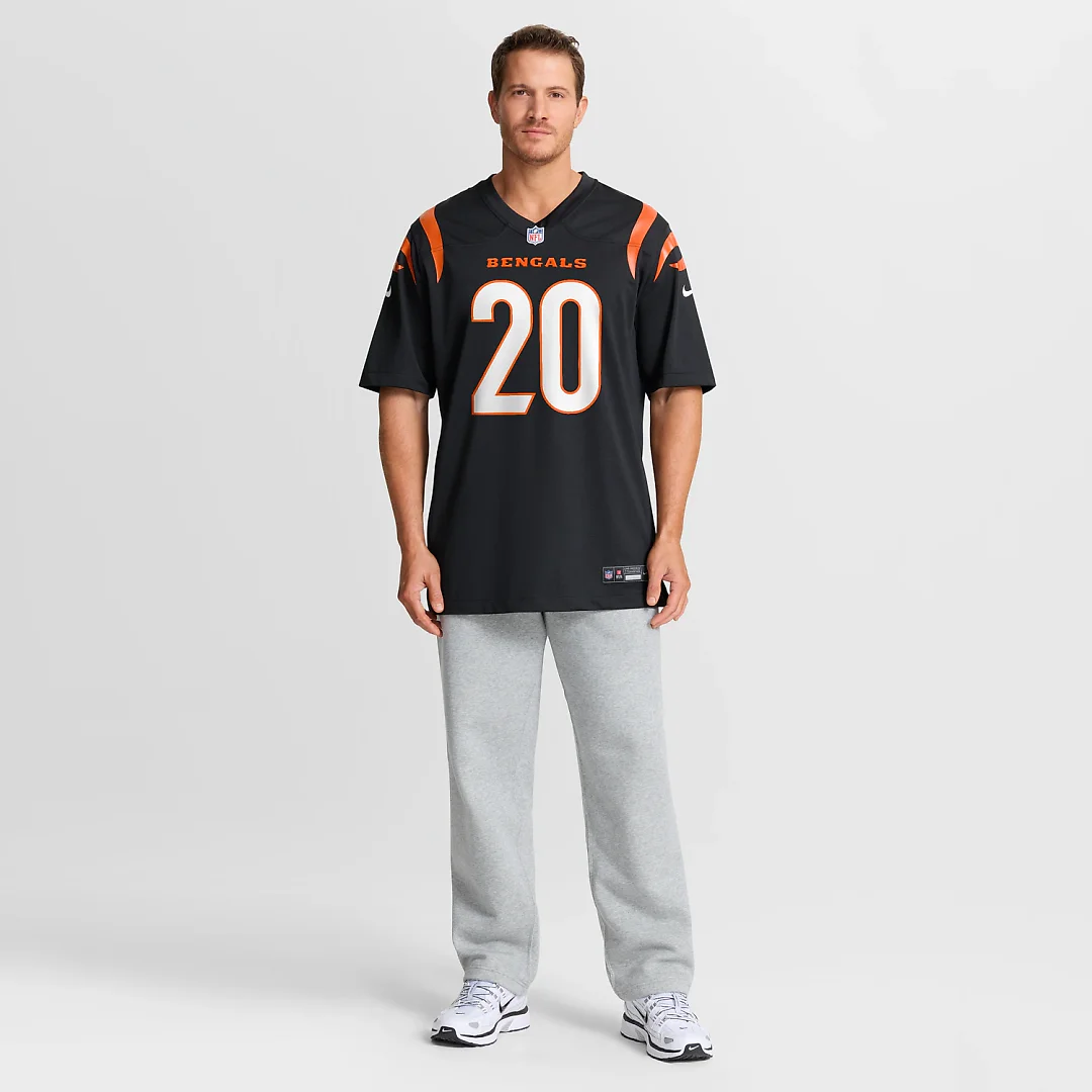 Zennovawear Lemar Parrish Cincinnati Bengals Team Retired Game Jersey - Black