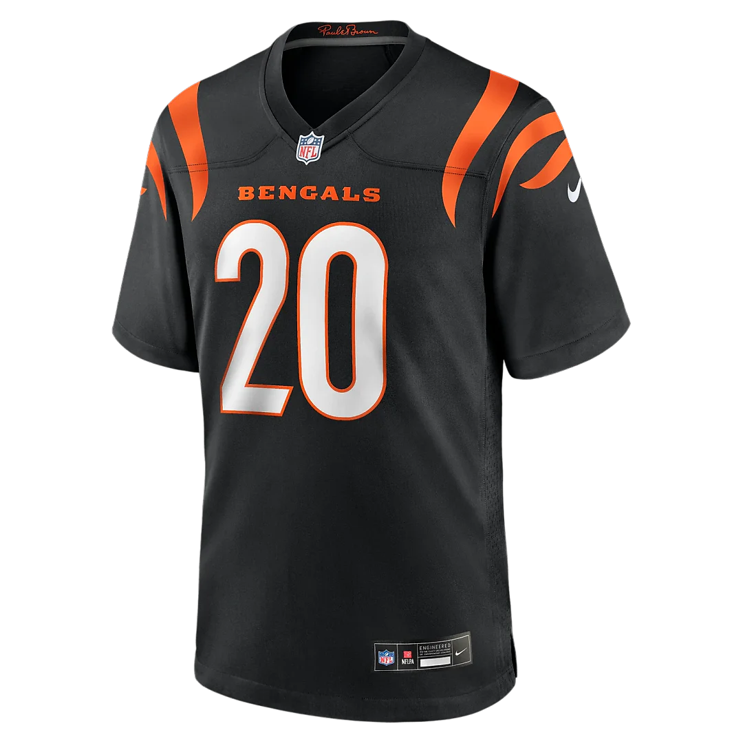 Zennovawear Lemar Parrish Cincinnati Bengals Team Retired Game Jersey - Black