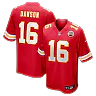 Zennovawear Len Dawson Kansas City Chiefs Game Retired Player Jersey - Red