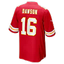 Zennovawear Len Dawson Kansas City Chiefs Game Retired Player Jersey - Red