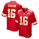 Zennovawear Len Dawson Kansas City Chiefs Game Retired Player Jersey - Red