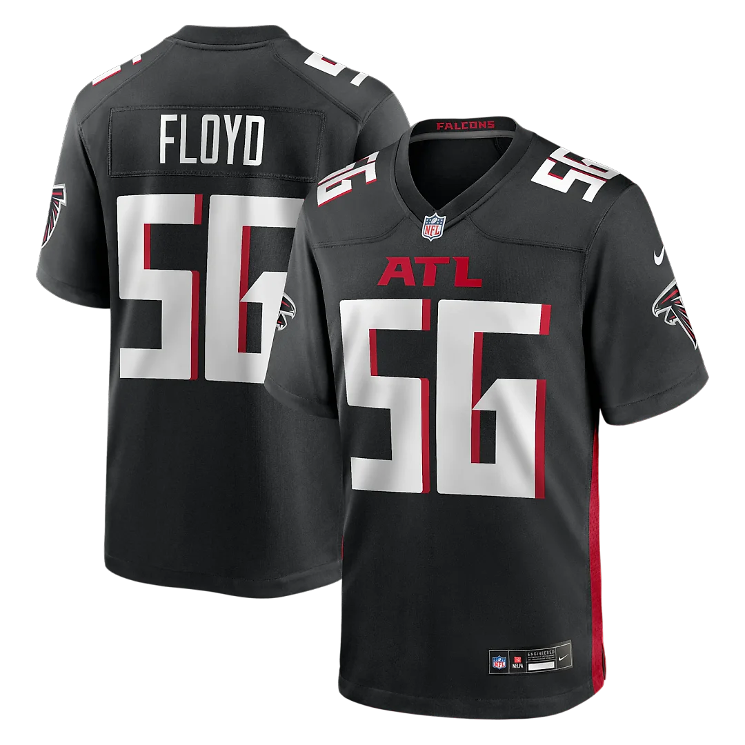 Zennovawear Leonard Floyd Atlanta Falcons Team Game Jersey - Black