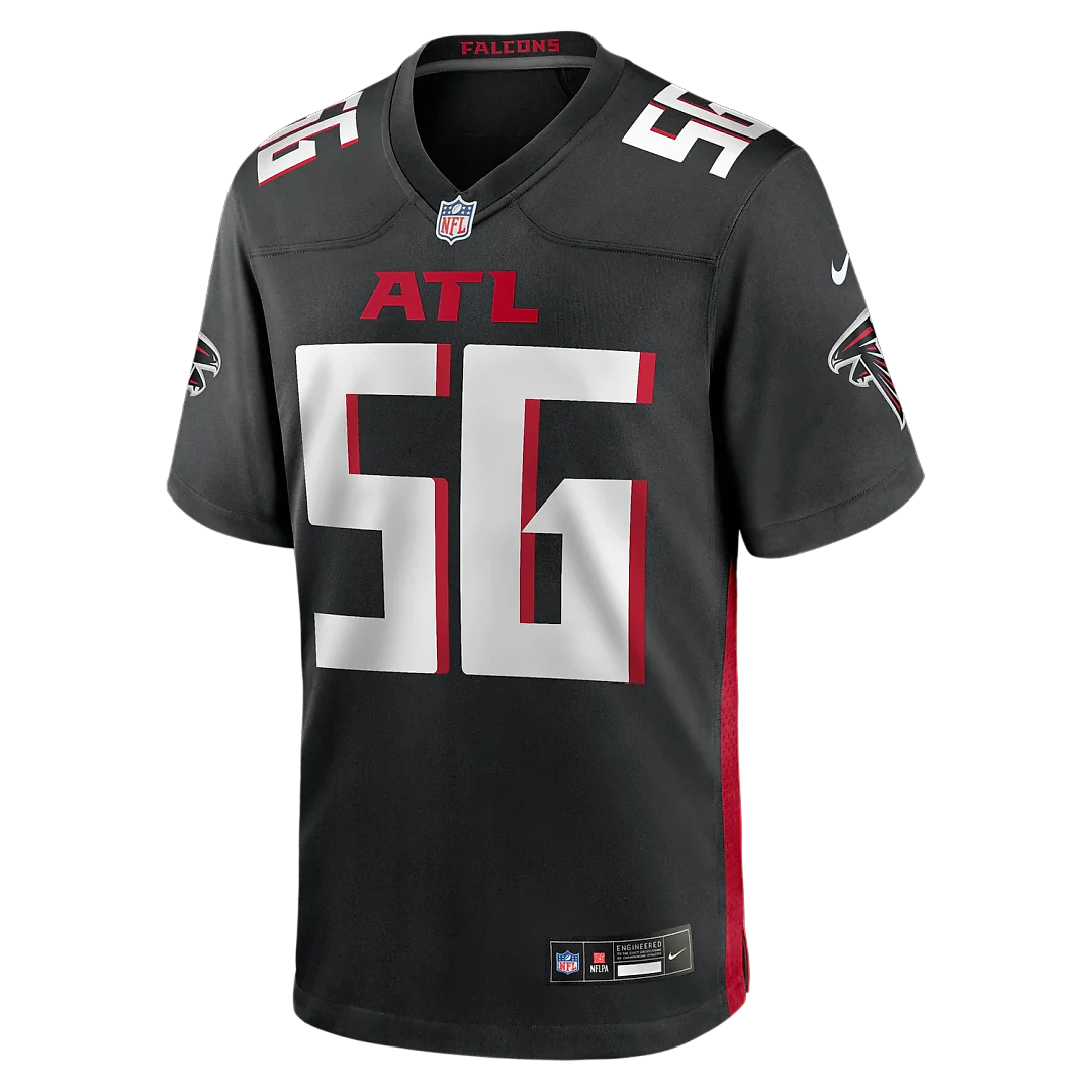 Zennovawear Leonard Floyd Atlanta Falcons Team Game Jersey - Black