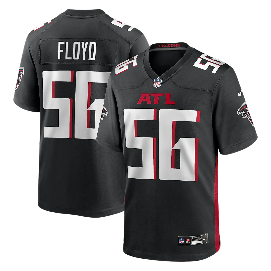 Zennovawear Leonard Floyd Atlanta Falcons Team Game Jersey - Black
