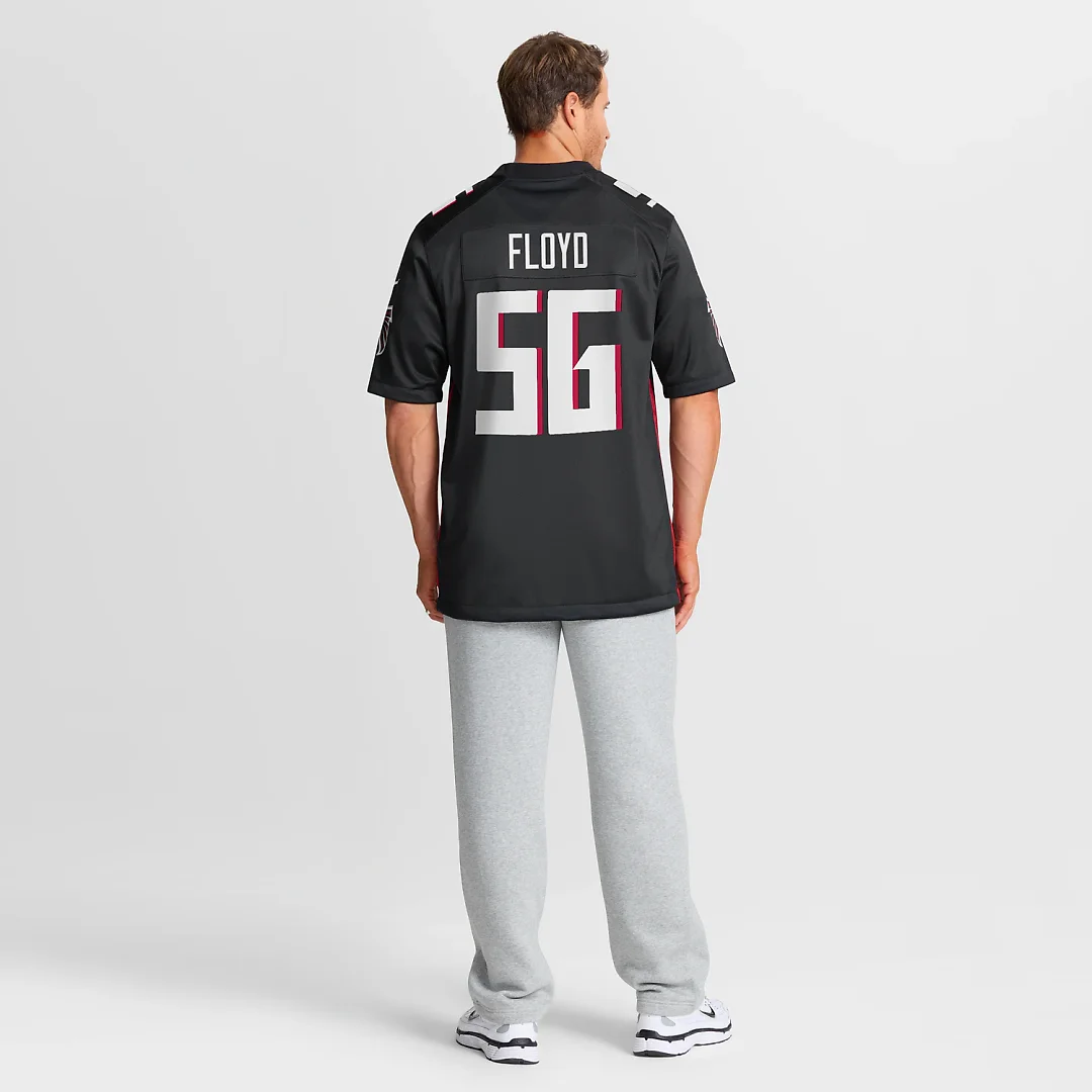 Zennovawear Leonard Floyd Atlanta Falcons Team Game Jersey - Black