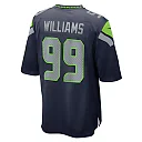Zennovawear Leonard Williams Seattle Seahawks Game Jersey - College Navy