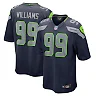 Zennovawear Leonard Williams Seattle Seahawks Game Jersey - College Navy