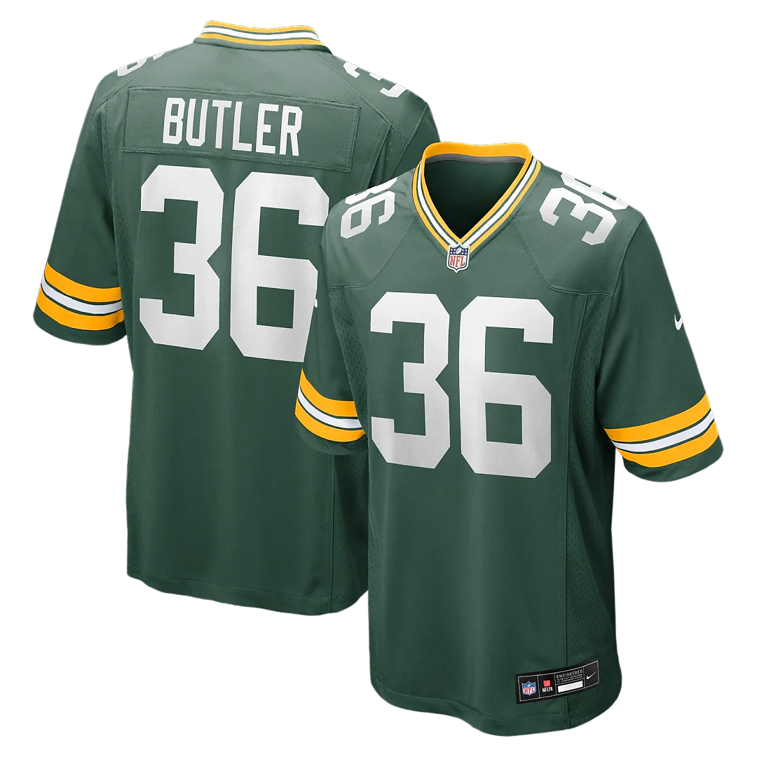 Zennovawear LeRoy Butler Green Bay Packers Retired Player Game Jersey - Green