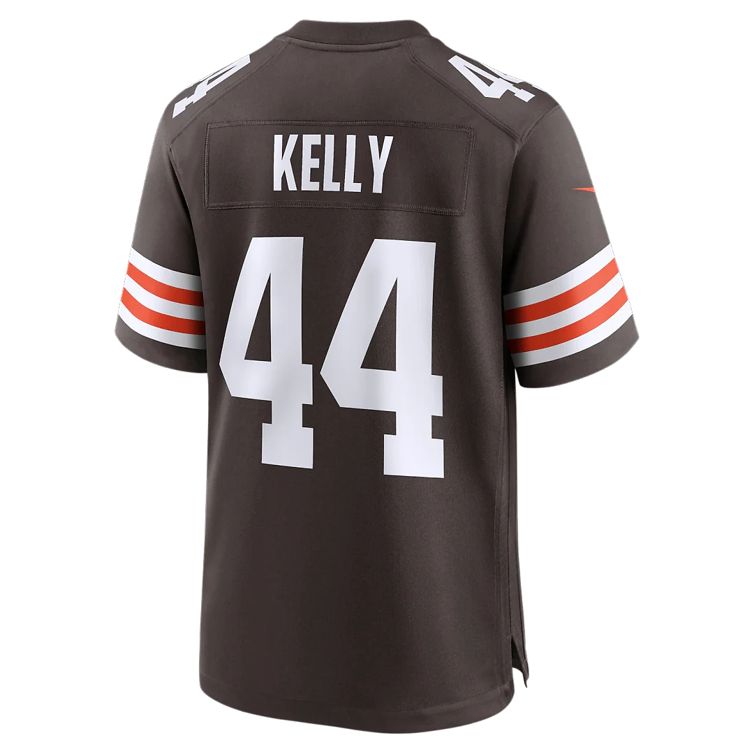 Zennovawear Leroy Kelly Cleveland Browns Game Retired Player Jersey - Brown