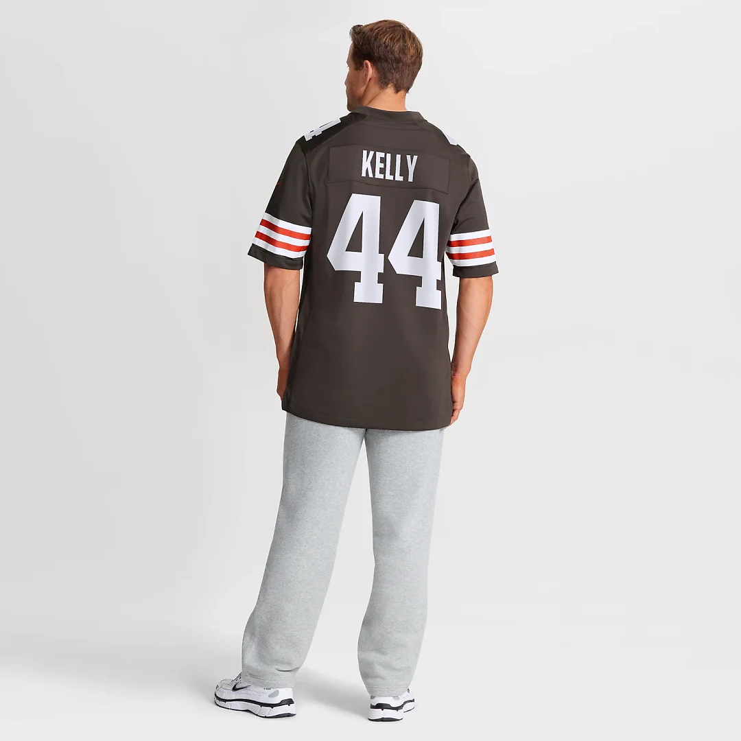 Zennovawear Leroy Kelly Cleveland Browns Game Retired Player Jersey - Brown