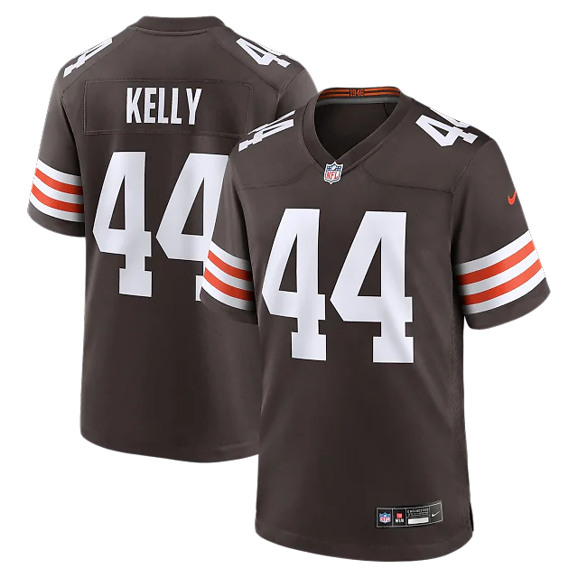 Zennovawear Leroy Kelly Cleveland Browns Game Retired Player Jersey - Brown