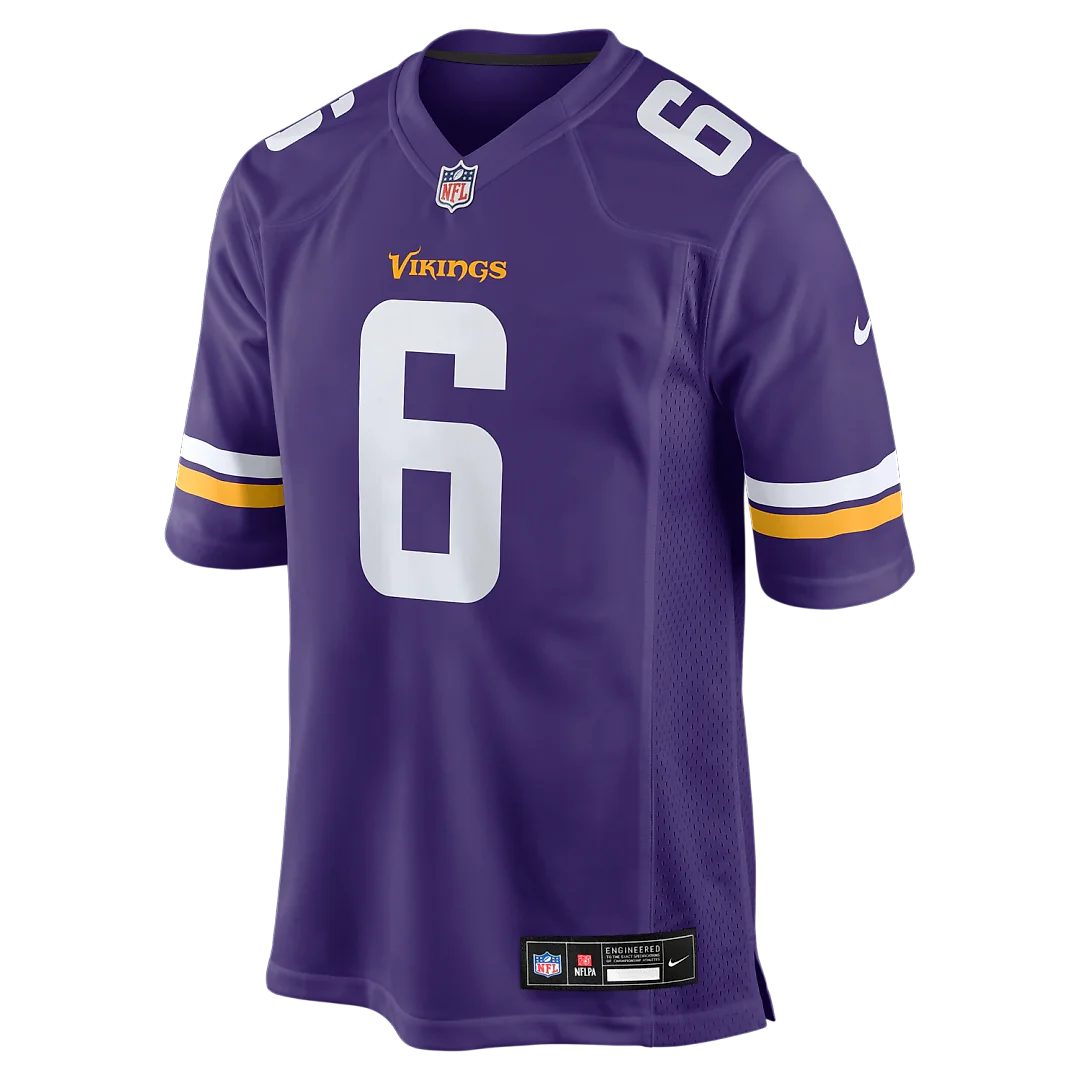 Zennovawear Lewis Cine Minnesota Vikings Game Player Jersey - Purple
