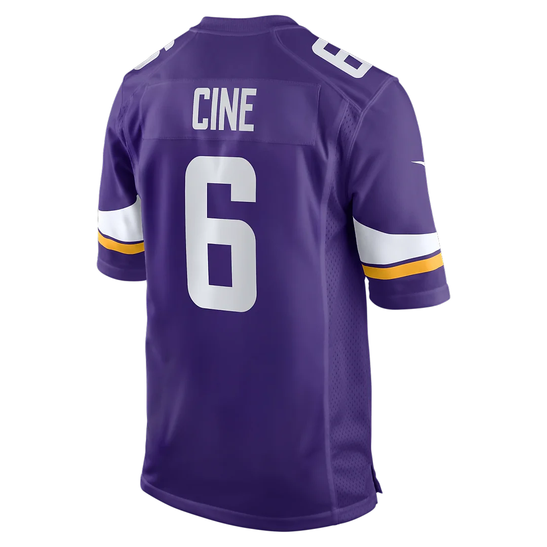 Zennovawear Lewis Cine Minnesota Vikings Game Player Jersey - Purple