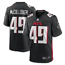 Zennovawear Liam McCullough Atlanta Falcons Team Game Jersey - Black