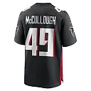 Zennovawear Liam McCullough Atlanta Falcons Team Game Jersey - Black
