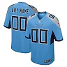 Zennovawear Tennessee Titans Alternate Custom Game Jersey - Light Blue