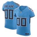 Zennovawear Tennessee Titans Team Vapor FUSE. Elite Custom Jersey - Light Blue
