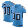 Zennovawear Tennessee Titans Team Vapor FUSE. Elite Custom Jersey - Light Blue
