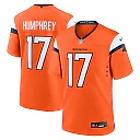 Zennovawear Lil'Jordan Humphrey Denver Broncos Team Game Jersey - Orange