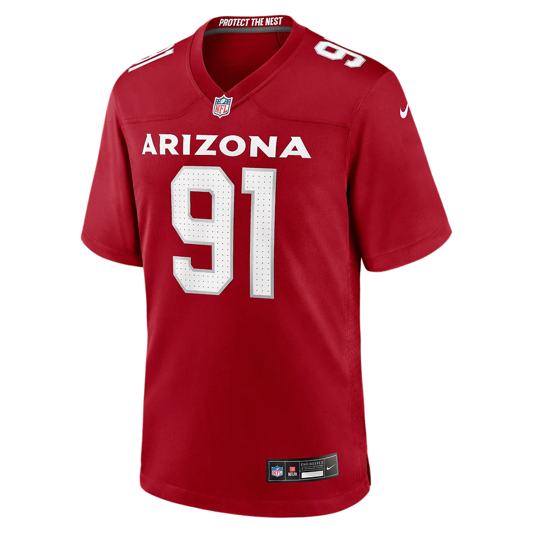 Zennovawear L.J. Collier Arizona Cardinals Team Game Jersey - Cardinal
