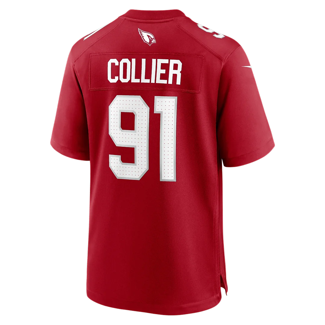 Zennovawear L.J. Collier Arizona Cardinals Team Game Jersey - Cardinal
