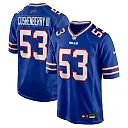 Zennovawear Lloyd Cushenberry III Buffalo Bills Team Game Jersey - Royal