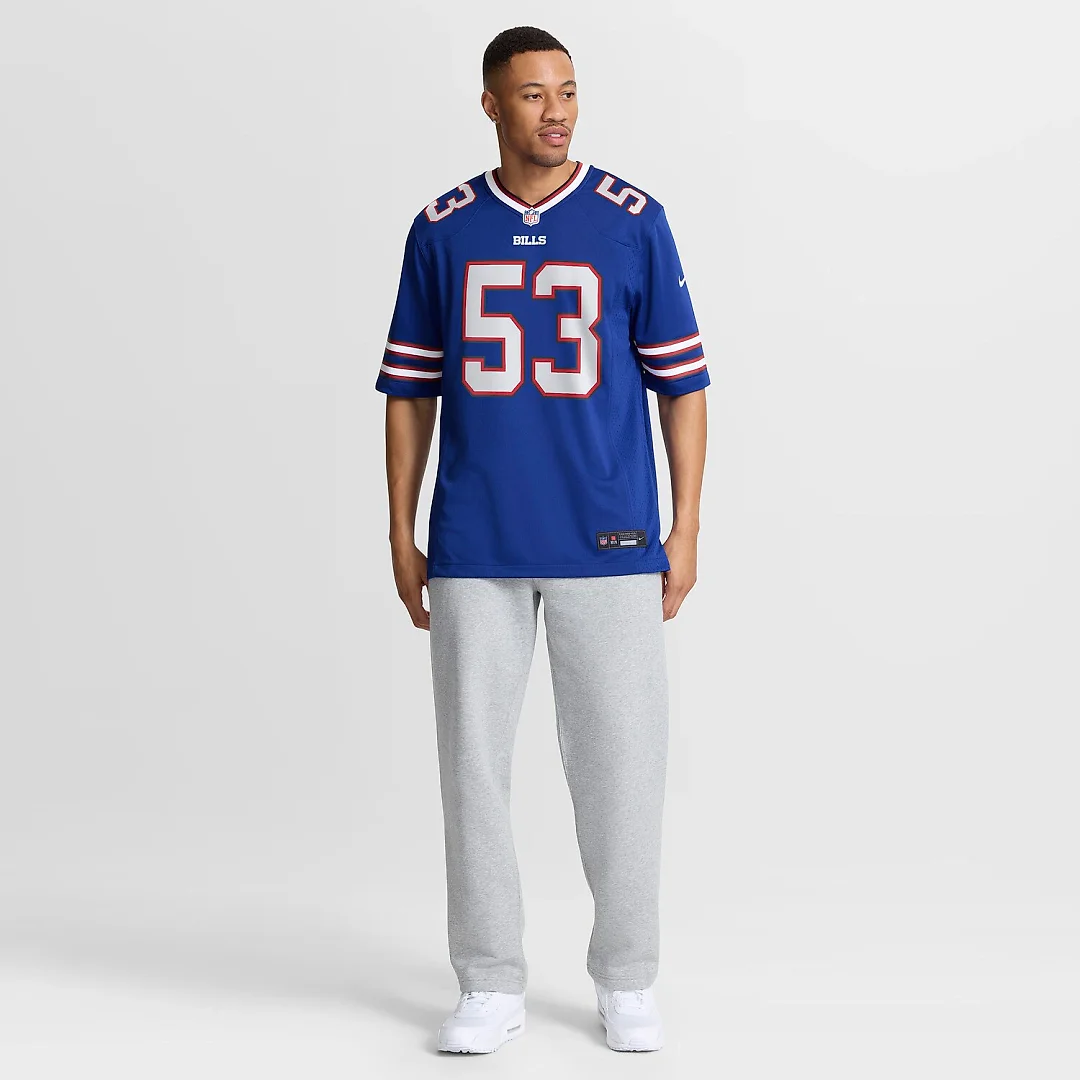 Zennovawear Lloyd Cushenberry III Buffalo Bills Team Game Jersey - Royal