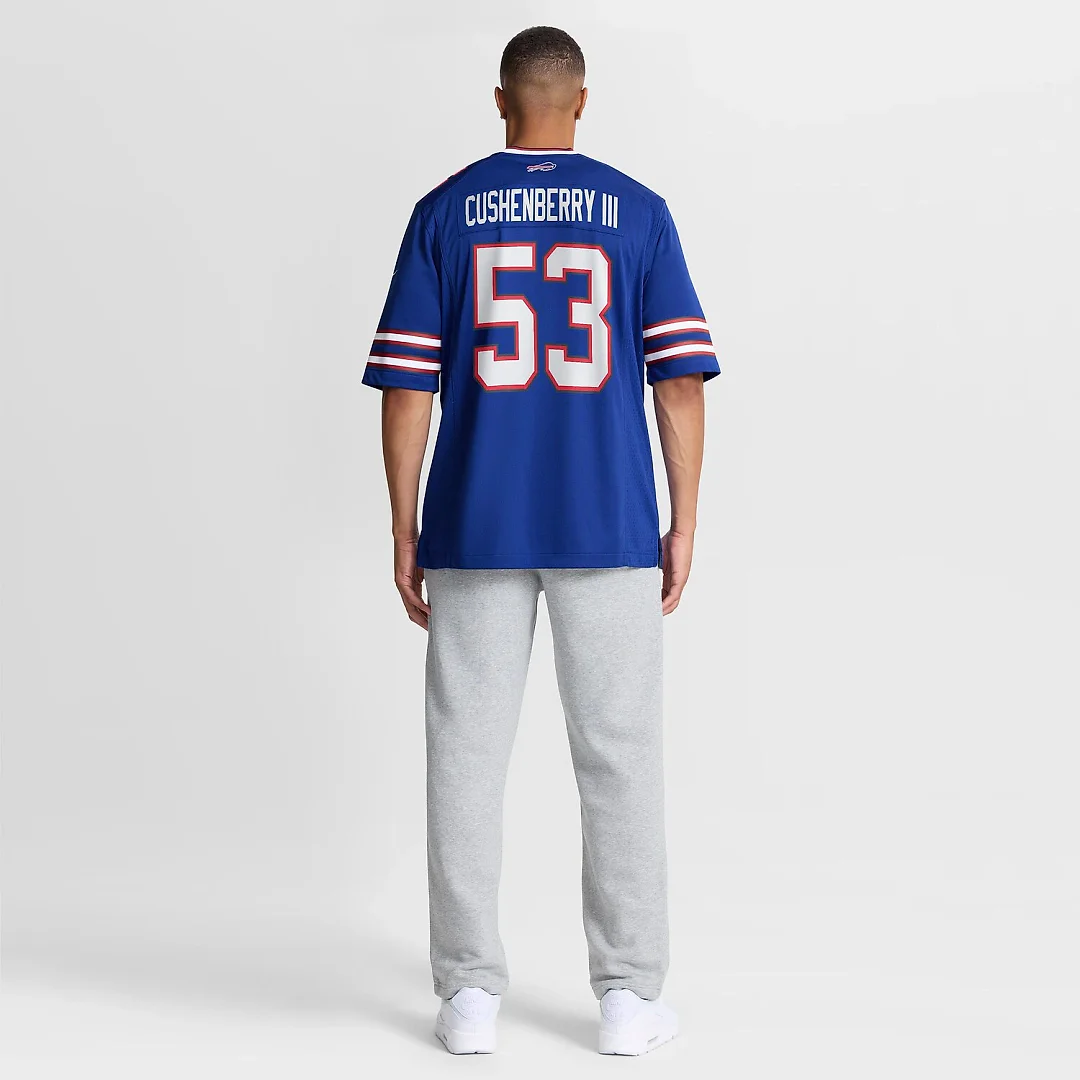 Zennovawear Lloyd Cushenberry III Buffalo Bills Team Game Jersey - Royal