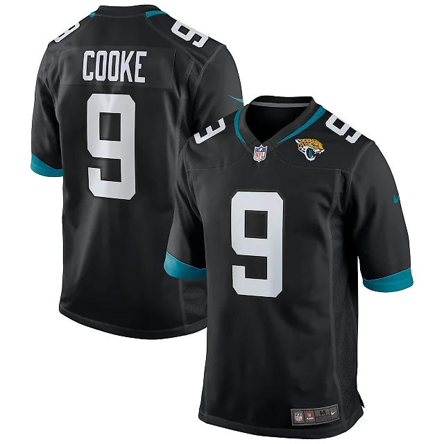 Zennovawear Logan Cooke Jacksonville Jaguars Game Jersey - Black