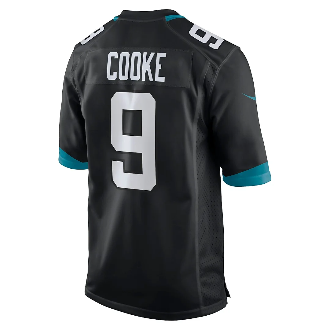 Zennovawear Logan Cooke Jacksonville Jaguars Game Jersey - Black