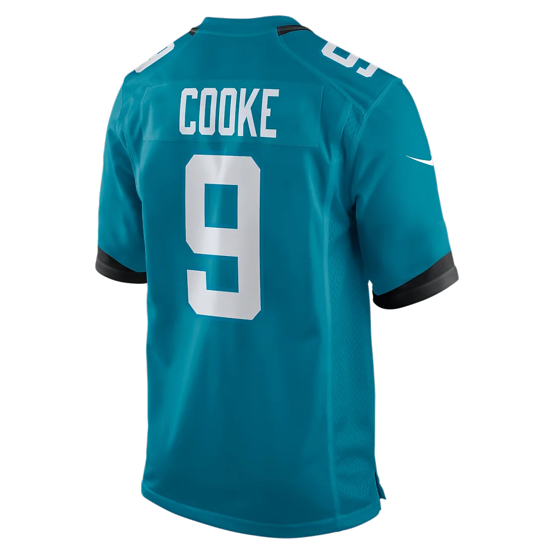 Zennovawear Logan Cooke Jacksonville Jaguars Game Jersey - Teal