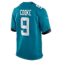Zennovawear Logan Cooke Jacksonville Jaguars Game Jersey - Teal
