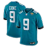 Zennovawear Logan Cooke Jacksonville Jaguars Game Jersey - Teal