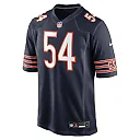 Zennovawear Logan Jones Chicago Bears Team Game Jersey - Navy