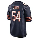 Zennovawear Logan Jones Chicago Bears Team Game Jersey - Navy