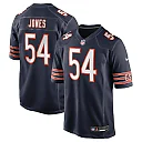 Zennovawear Logan Jones Chicago Bears Team Game Jersey - Navy