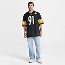 Zennovawear Logan Lee Pittsburgh Steelers Game Jersey - Black
