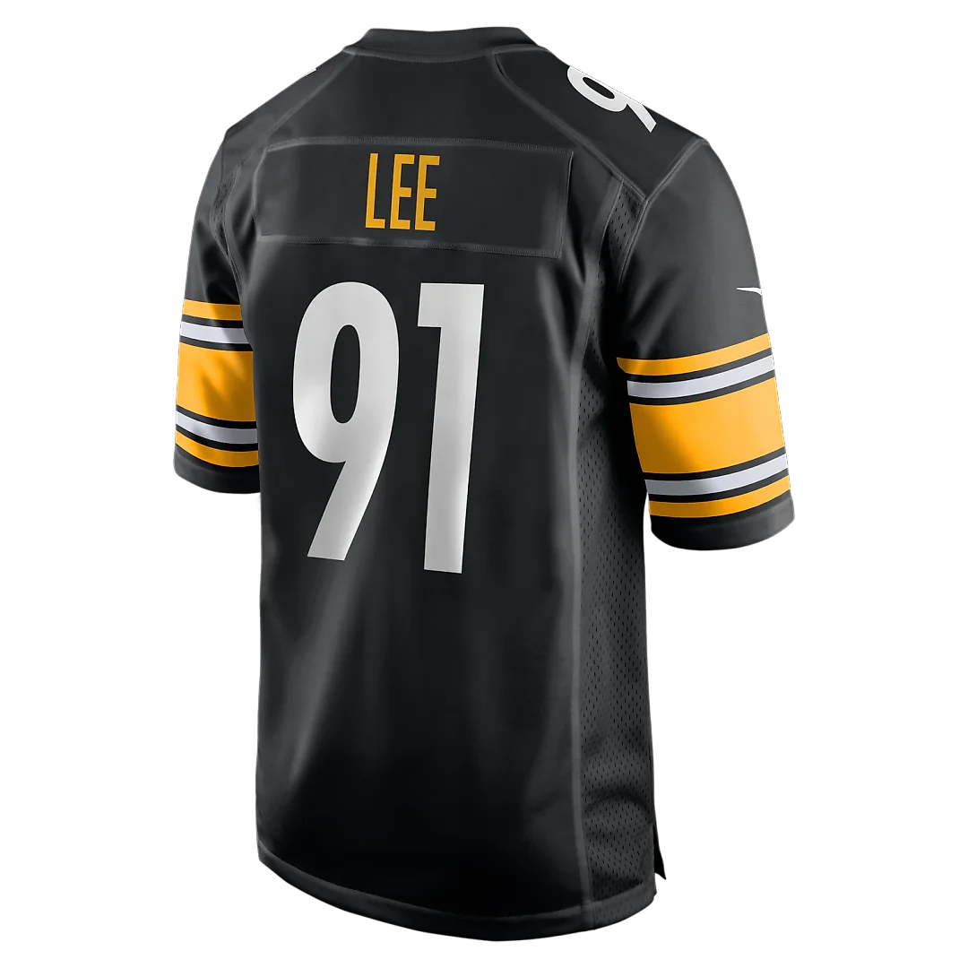 Zennovawear Logan Lee Pittsburgh Steelers Game Jersey - Black