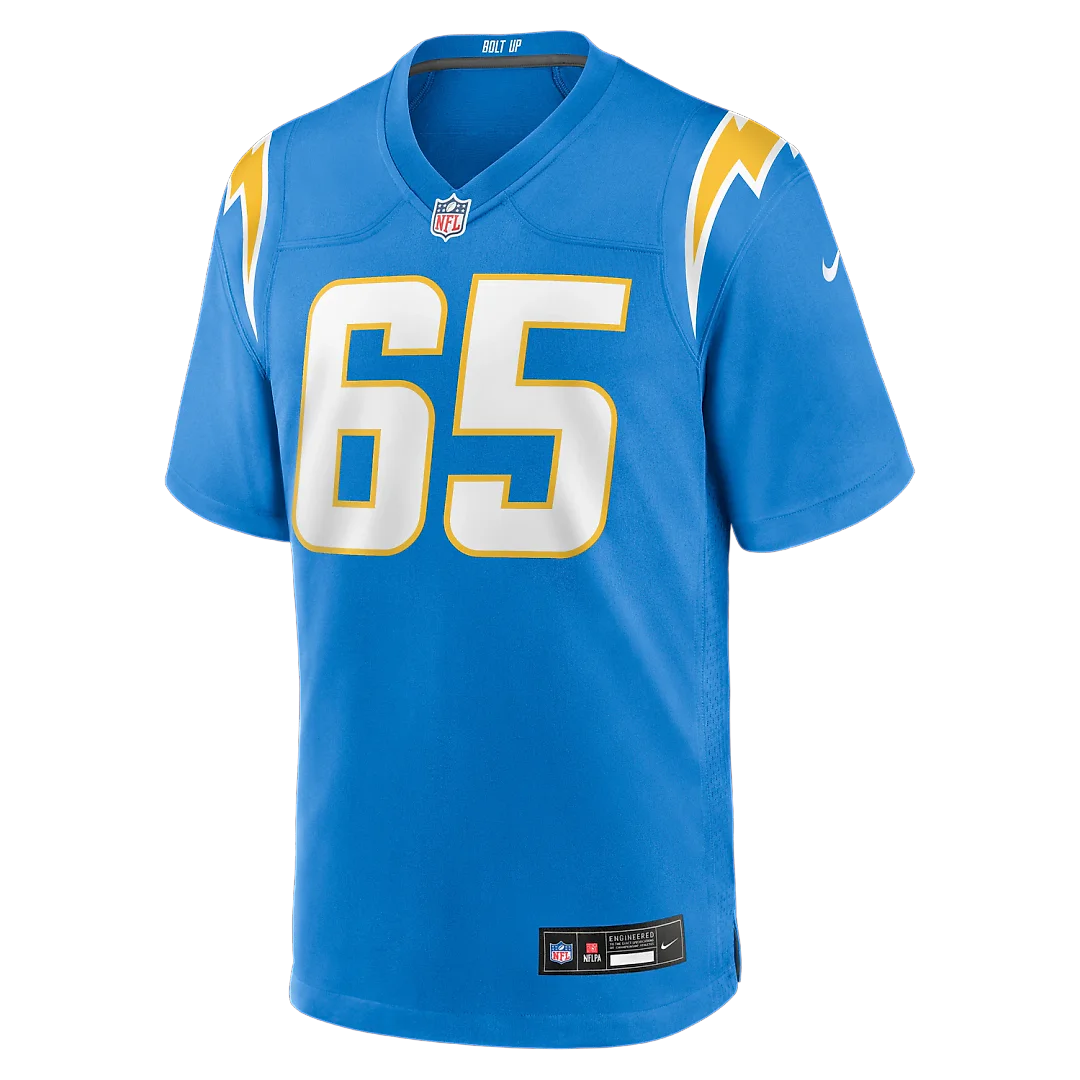 Zennovawear Logan Taylor Los Angeles Chargers Team Game Jersey - Powder Blue