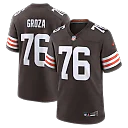Zennovawear Lou Groza Cleveland Browns Game Retired Player Jersey - Brown