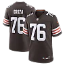 Zennovawear Lou Groza Cleveland Browns Game Retired Player Jersey - Brown