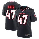 Zennovawear Louis Hansen Houston Texans Team Game Jersey - Navy