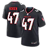 Zennovawear Louis Hansen Houston Texans Team Game Jersey - Navy