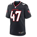 Zennovawear Louis Hansen Houston Texans Team Game Jersey - Navy