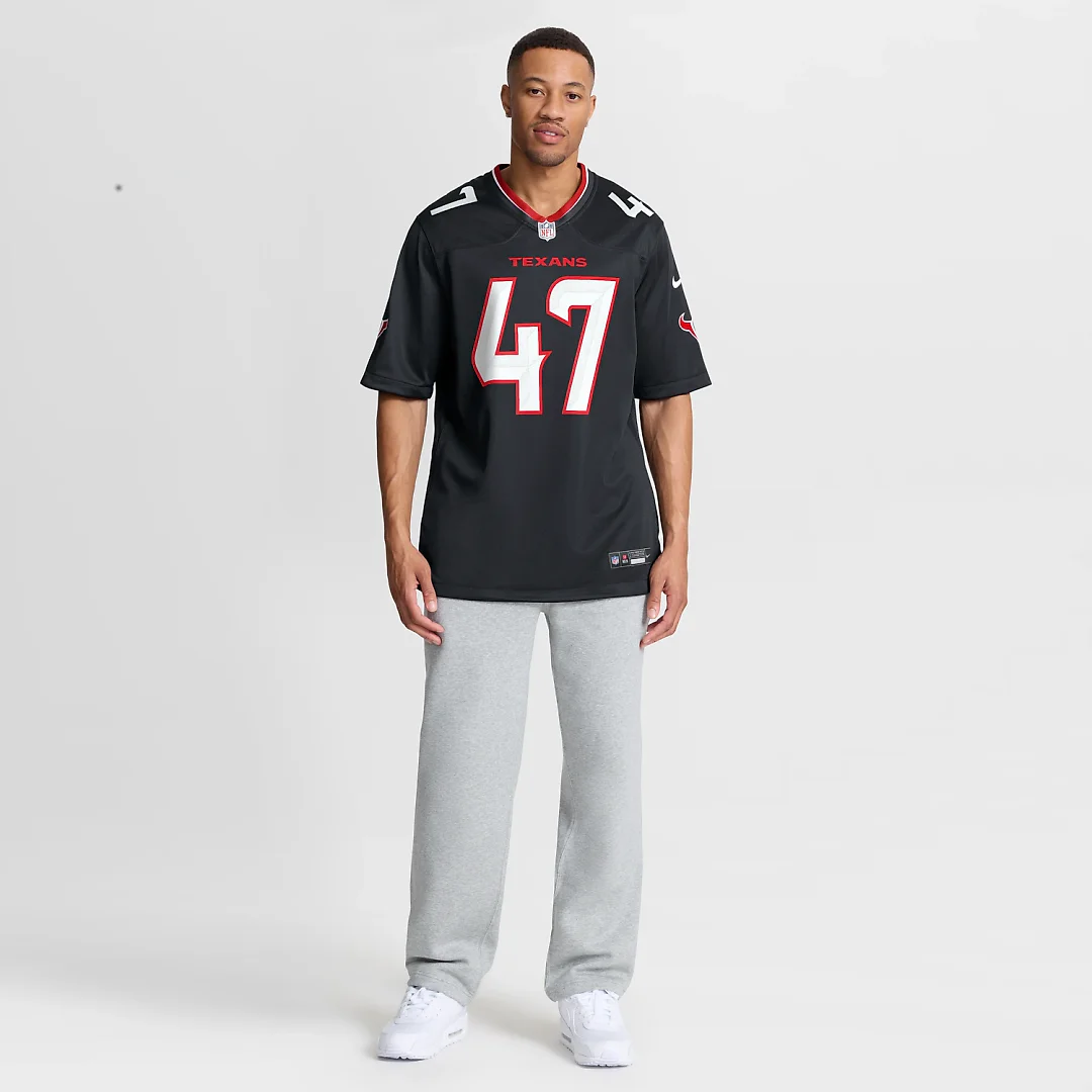 Zennovawear Louis Hansen Houston Texans Team Game Jersey - Navy