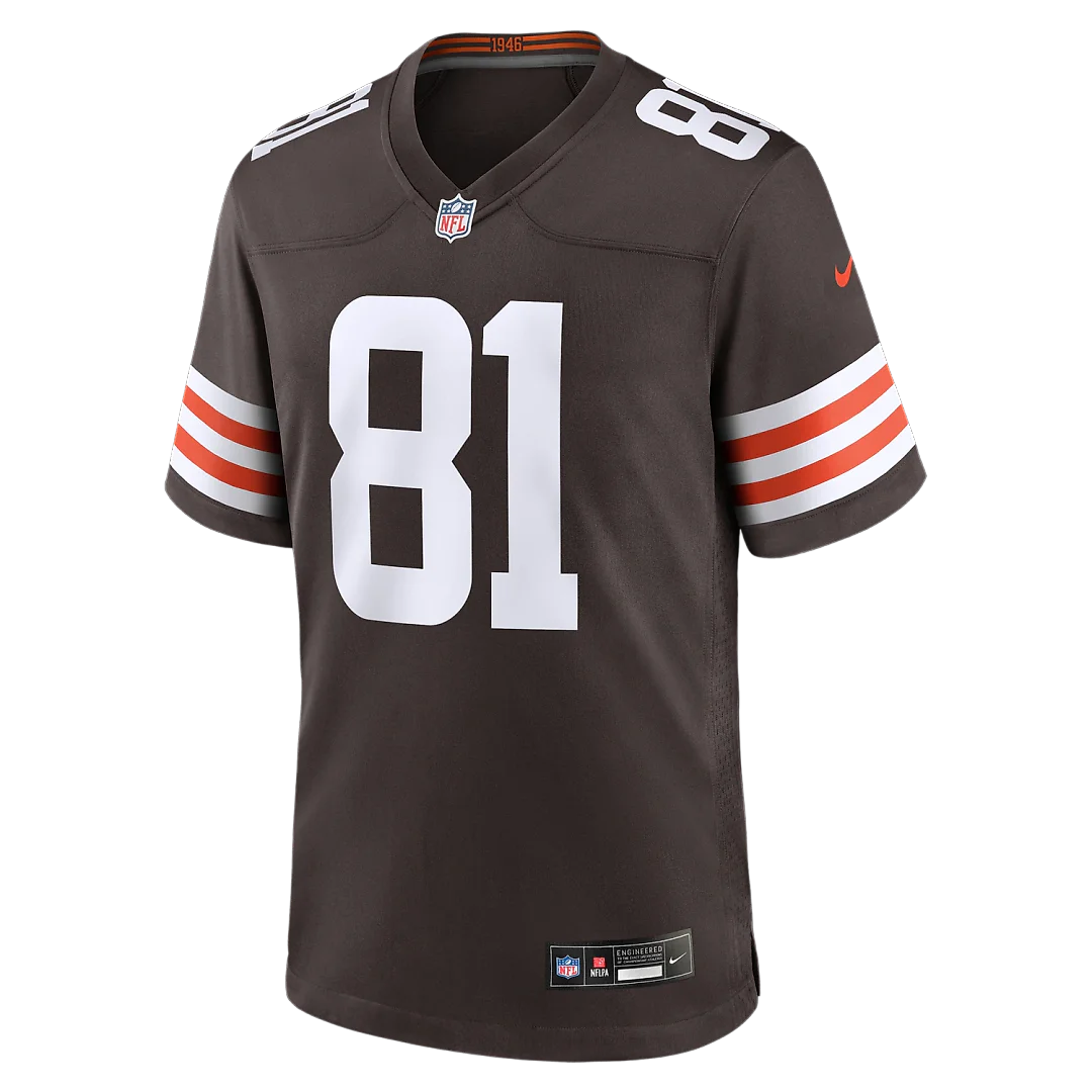 Zennovawear Luke Floriea Cleveland Browns Team Game Jersey - Brown