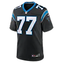 Zennovawear Luke Fortner Carolina Panthers Team Game Jersey - Black